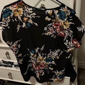 Floral Loose Formal Top